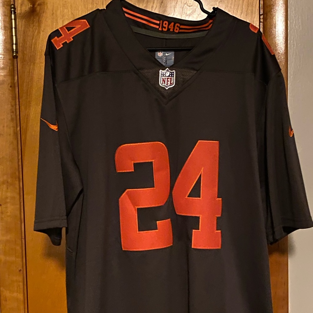 COLOR RUSH NICK CHUBB CLEVELAND BROWNS 24 NIKE JERSEY